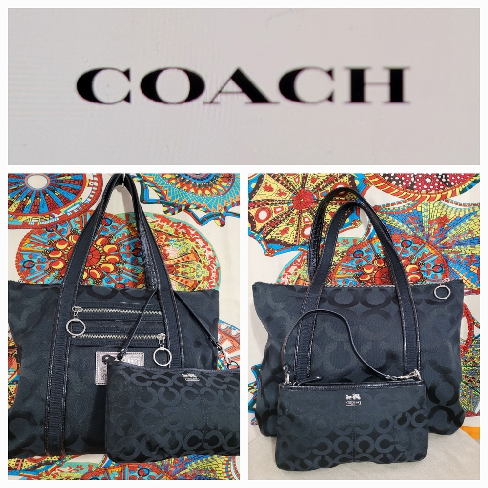 Coach TOTE Bag/ Wristlet NOT INCLD